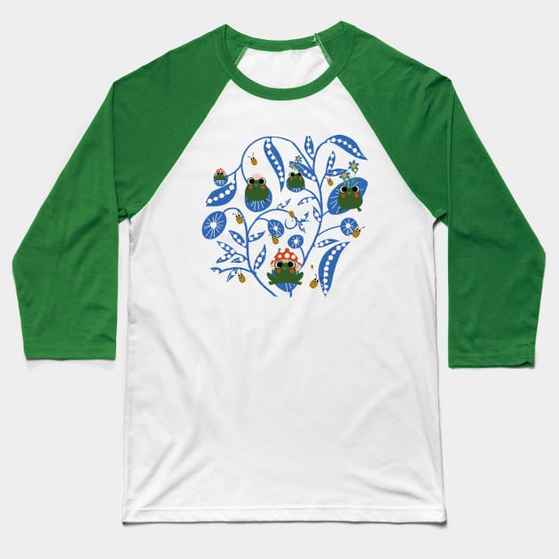 frog lover Baseball T-Shirt by bruxamagica
